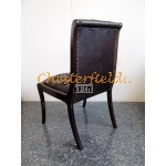 Classic Antikbraun Chesterfield Stuhl A5