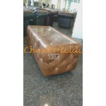 Chesterfield Tisch 60x120 Antikgold