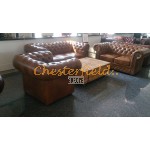 Lord 311 Antikgold Chesterfield Garnitur