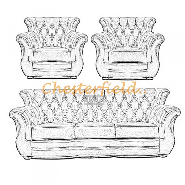 Monk 311 chesterfield garnitur