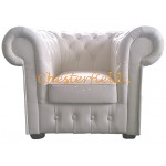 Classic XL Off-White Chesterfield Sessel 