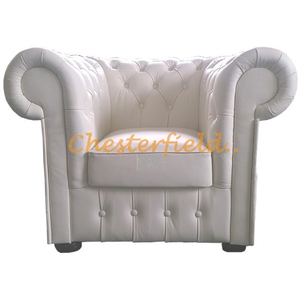 Classic Off-White (K2) Chesterfield Sessel 