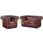 Classic 21 Antikrot Chesterfield Garnitur - TheChesterfields.de