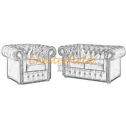 Bestellung Classic Sofagarnitur 21 in anderen Farben - TheChesterfields.de