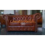 Classic Antikwhisky 2-Sitzer Chesterfield Sofa 