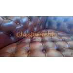 Recamiere Pompadour Chesterfield Rechtsseitig  C12 Antikwhisky