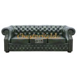 Windsor Antikgruen 3-Sitzer Chesterfield Sofa - TheChesterfields.de