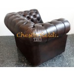 Windsor XL Antikbraun (A5) Chesterfield Sessel 