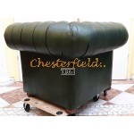Classic XL Antikgruen (A8) Chesterfield Sessel 