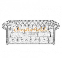 Classic 3er Chesterfield Sofa - TheChesterfields.de