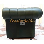 Classic Antikgruen 2-Sitzer Chesterfield Sofa 