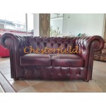 Classic Antikrot 2-Sitzer Chesterfield Sofa 