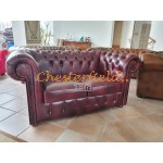 Classic Antikrot 2-Sitzer Chesterfield Sofa 