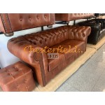 Classic 311 Antikwhisky Chesterfield Garnitur