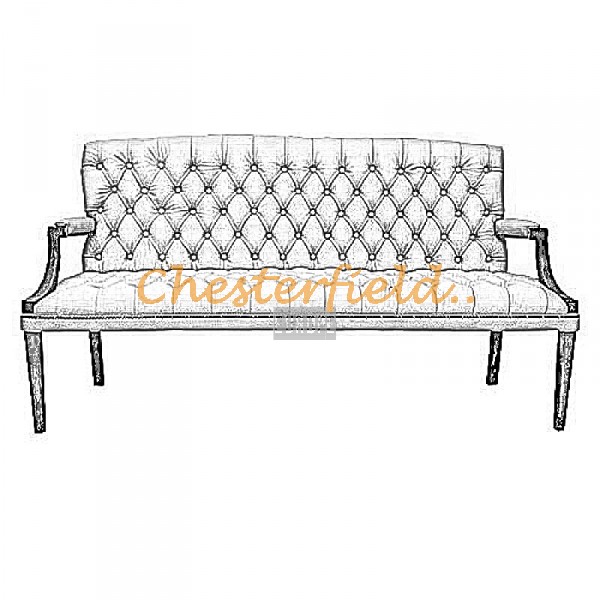 Bestellung King 3-Sitzer Ledersofa in anderen Farben - TheChesterfields.de