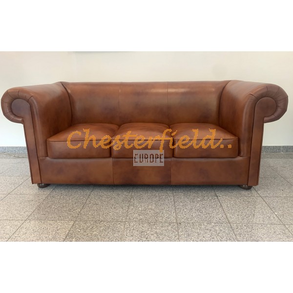 London Whisky (C12) 3-Sitzer Chesterfield Sofa 