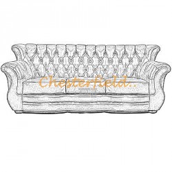 Monk 3er Chesterfield Sofa - TheChesterfields.de