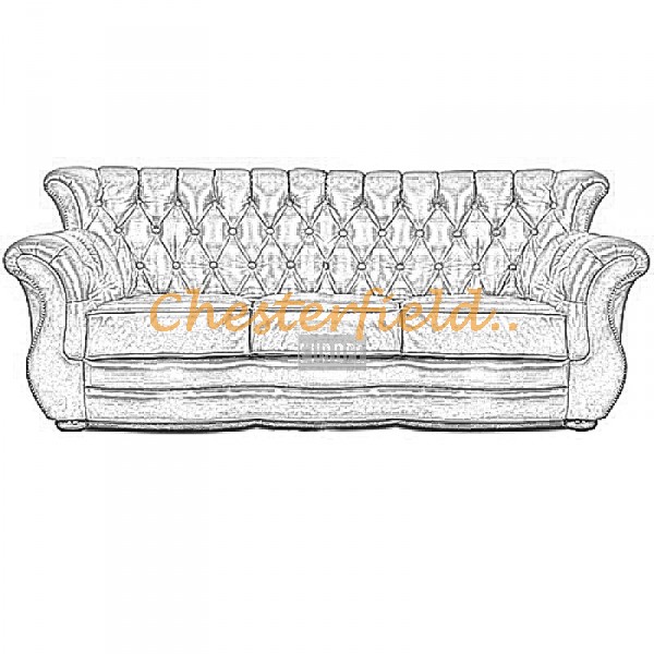 Bestellung MonkA 3-Sitzer Chesterfield Sofa in anderen Farben