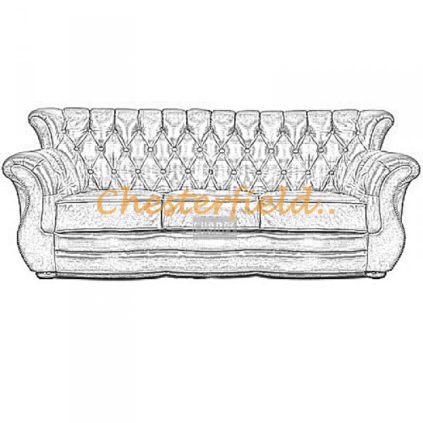 Bestellung MonkA 3-Sitzer Chesterfield Sofa in anderen Farben