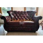 Monk 211 Antikrot Chesterfield Garnitur (A7)