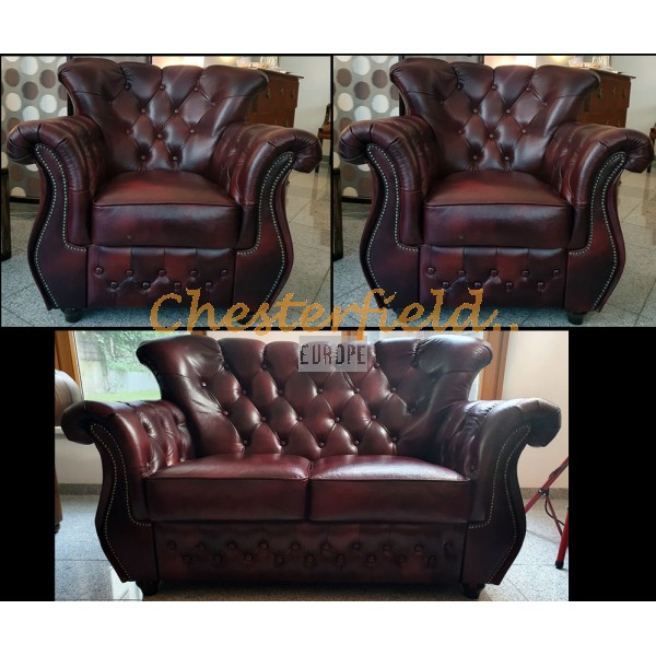 Monk 211 Antikrot Chesterfield Garnitur (A7)