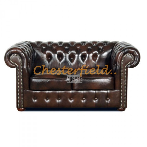 Classic XL 2-Sitzer Antikbraun Chesterfield Sofa 