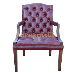 King Antikrot (A7) Chesterfield Armstuhl 