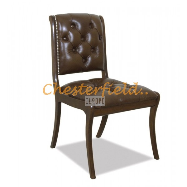 Manchester Antikbraun Chesterfield Stuhl 