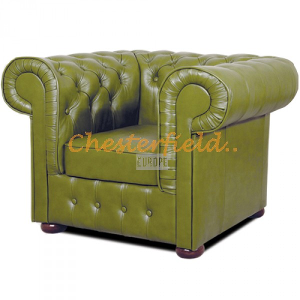 Mark Olivegruen (S14) Chesterfield Sessel 