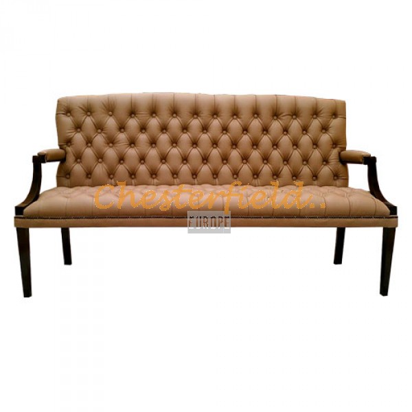 King Cappucchino 3-Sitzer Chesterfield Sofa - TheChesterfields.de