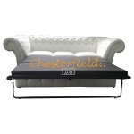 Windchester 3er Schlafsofa Weiss K1 - TheChesterfields.de