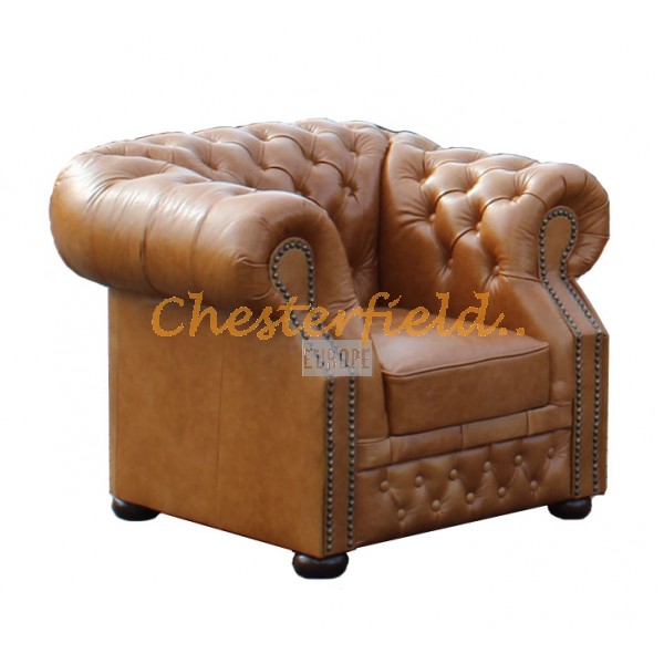 Windsor XL Antikwhisky Chesterfield Sessel 