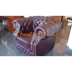 Windsor Antikrot (A7) Chesterfield Sessel