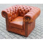 Classic Antikwhisky (C12) Chesterfield Sessel 