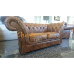 Windchester 211 Antikgold  Chesterfield Garnitur