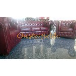 Classic 32 Antikrot Chesterfield Garnitur