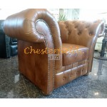 Windchester 311 Antikgold Chesterfield Garnitur