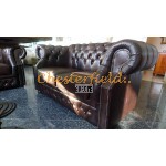 Windsor 321 Antikbraun Chesterfield Garnitur A5