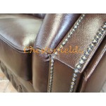 Windsor Antikbraun 2-Sitzer Chesterfield Sofa