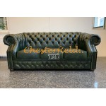 Windsor Antikgruen 3-Sitzer Chesterfield Sofa - TheChesterfields.de