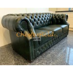 Windsor Antikgruen 3-Sitzer Chesterfield Sofa - TheChesterfields.de