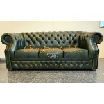 Windsor Antikgruen 3-Sitzer Chesterfield Sofa - TheChesterfields.de